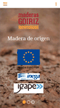 Mobile Screenshot of maderasgoiriz.com